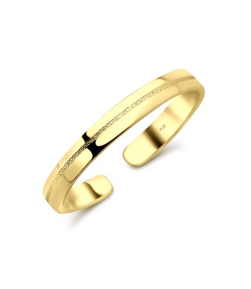 Gold Plated Classic Silver Toe Rings CTR-F02-04-GP